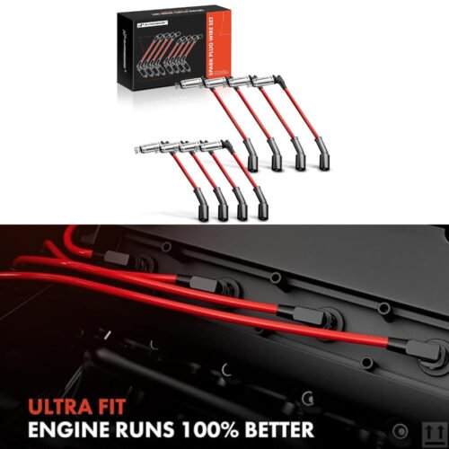 A-Premium Spark Plug Ignition Wires with High Heat